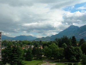 Vue sur le parc de 10 hectares